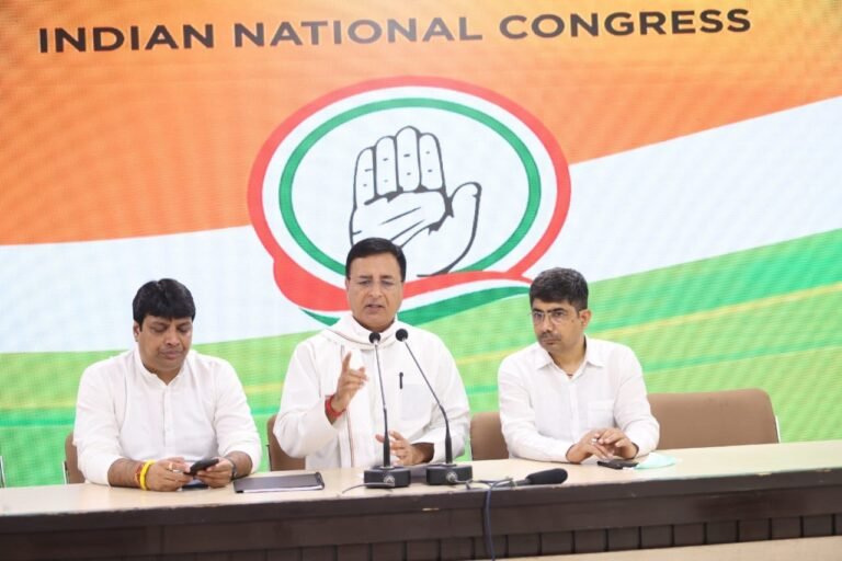 कांग्रेस को झुकाने के लिए आठ साल से एड़ी-चोटी का जोर लगा रही मोदी सरकार : रणदीप सुरजेवाला