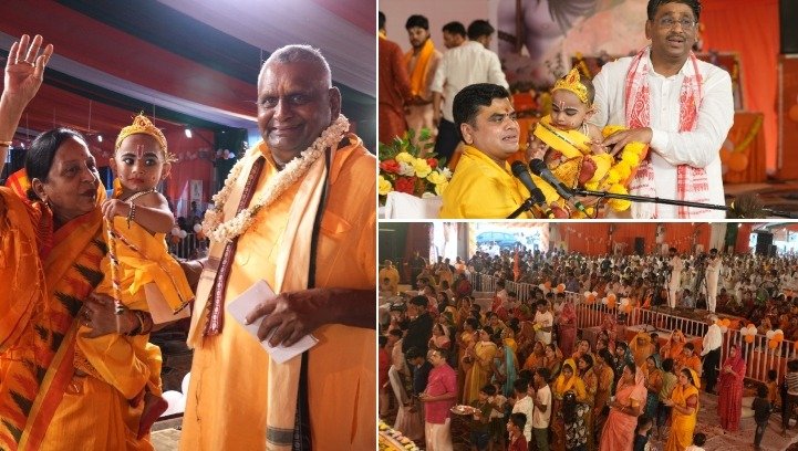 संख्या ही शक्ति है, हर हिंदू परिवार तीन संतानें अवश्य उत्पन्न करे:आचार्य शांतनु महाराज